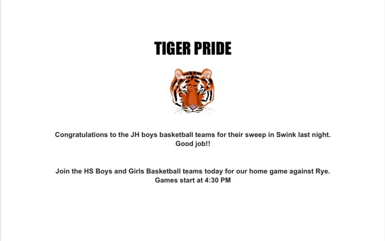 Tiger Pride!