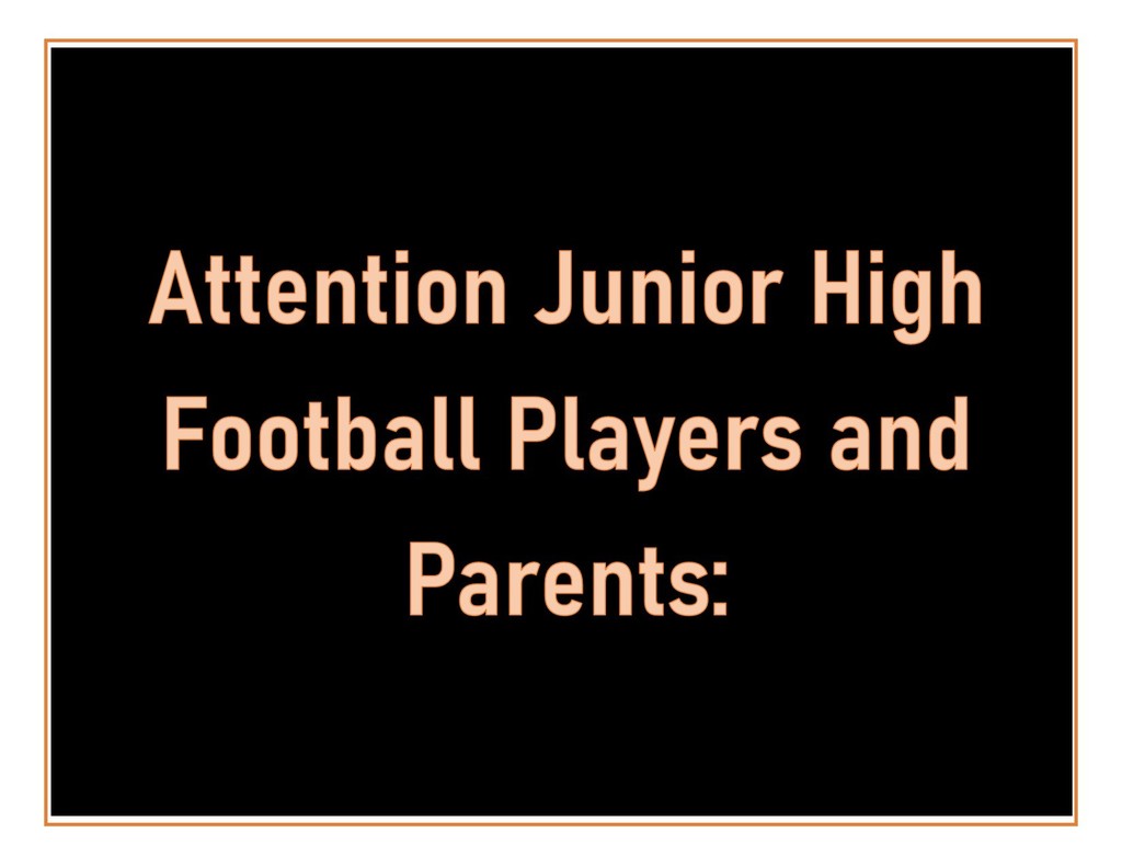 Atten JH Football